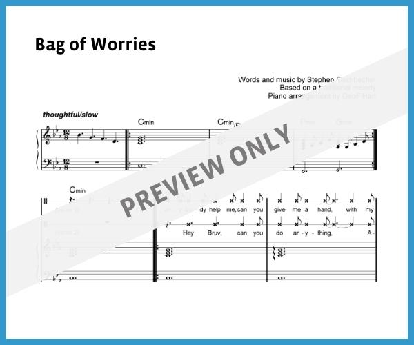 Bag of Worries (Sheet Music)