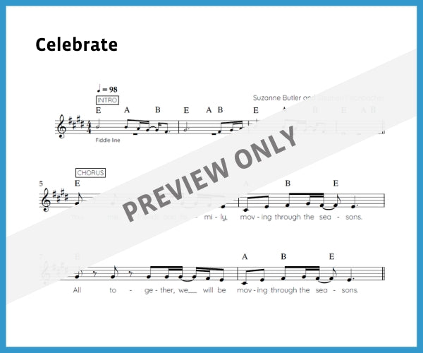 Celebrate (Sheet Music)