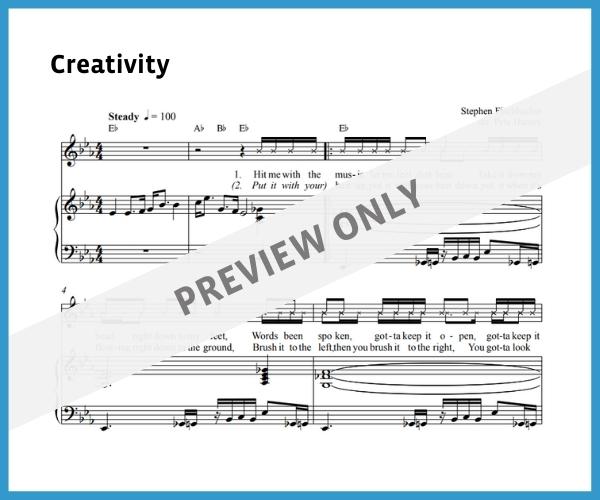 Creativity (Sheet Music)