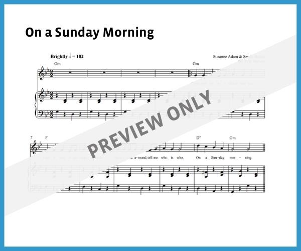 On a Sunday Morning (Sheet Music)