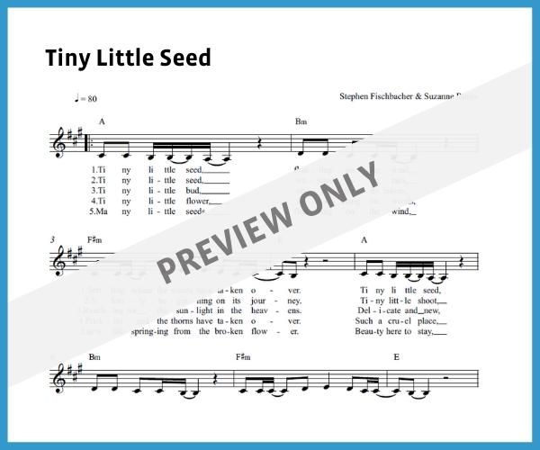 Tiny Little Seed (Sheet Music)