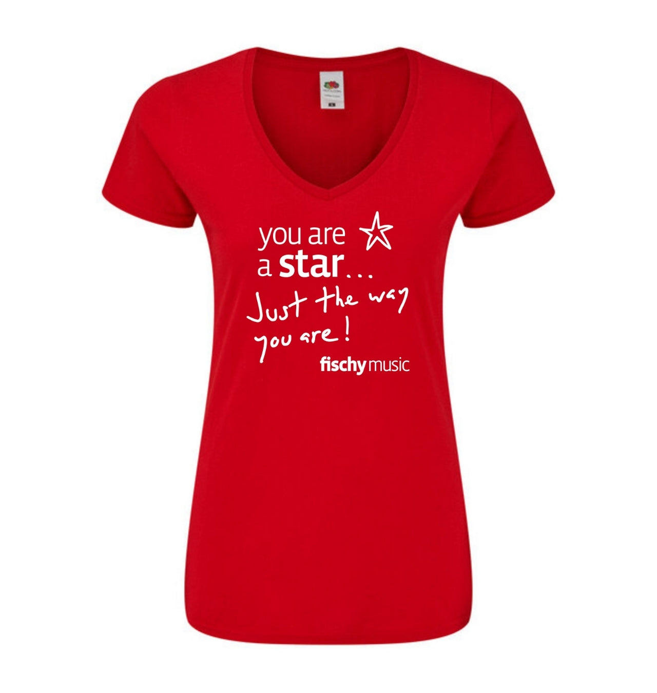 You Are a Star: Ladies V-neck T-Shirt