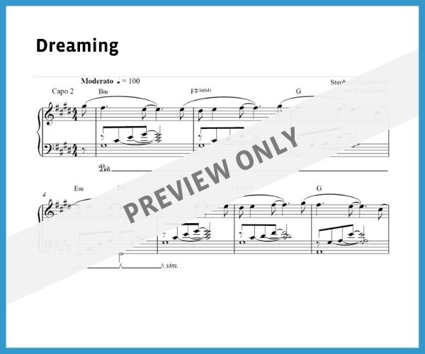 Dreaming (Sheet Music)