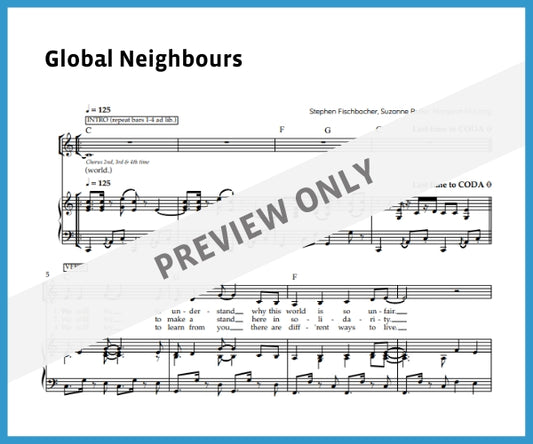 Global Neighbours (Sheet Music)
