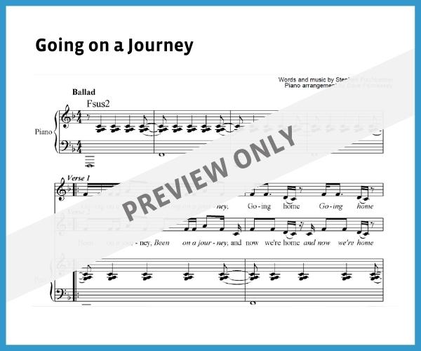 Going on a Journey (Sheet Music)