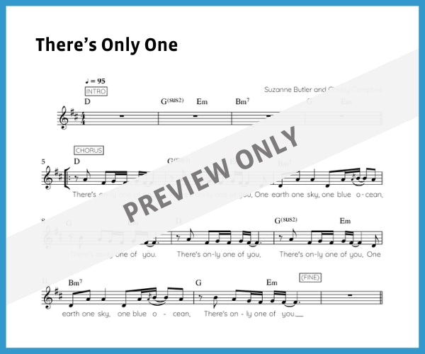 There's Only One (Sheet Music)