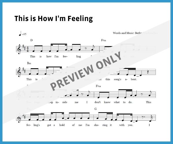 This Is How I'm Feeling (Sheet Music)